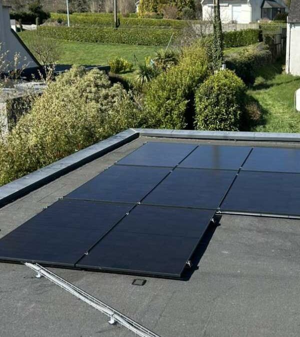 Panneaux photovoltaïques à l&rsquo;hopital Canfrout